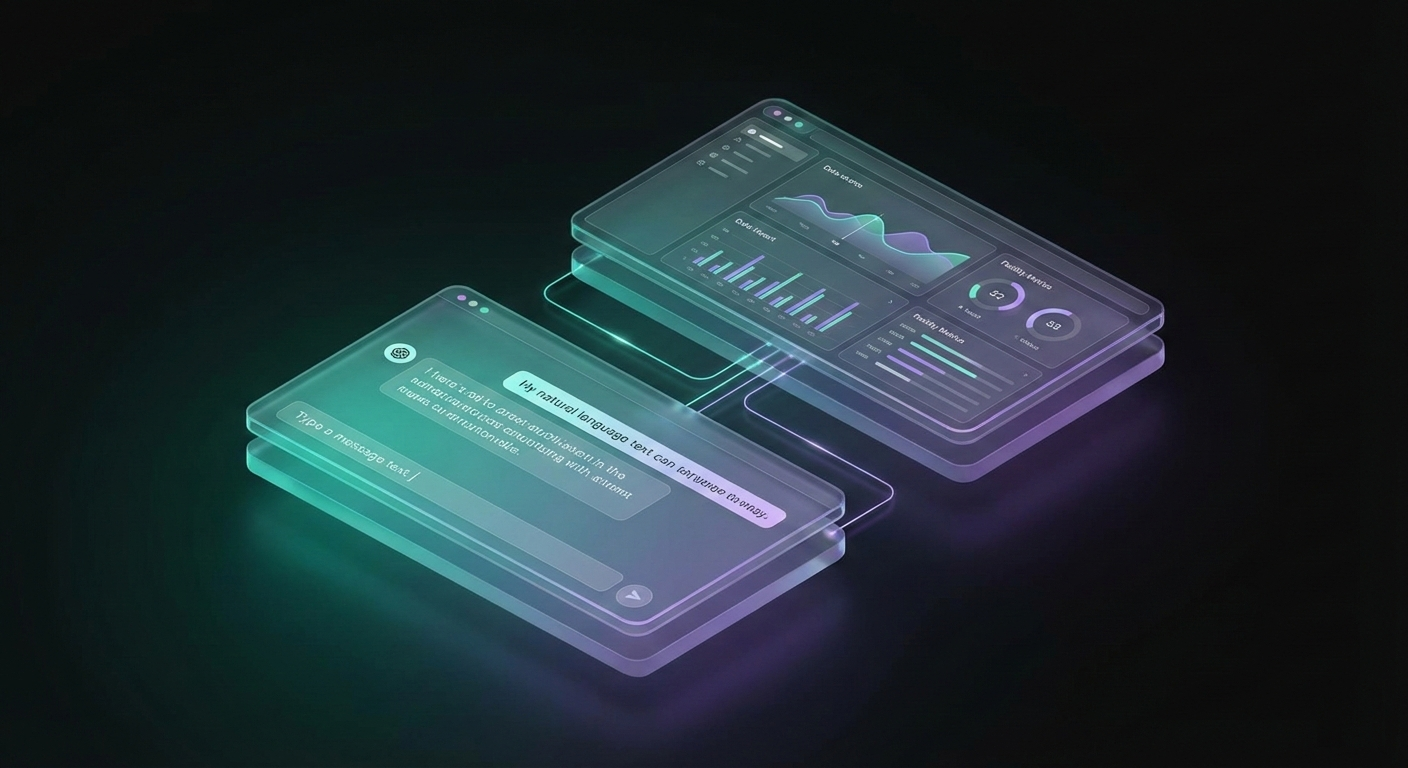 Manager asking a plain-English question and receiving instant analytics from facility data
